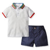 "Peter" Polo Shirt Shorts Set