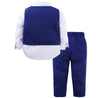 Toddler Boys Formal Pants Shirt Vest Set- Little Bambini Boutique