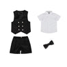 Boys Formal Shorts, Shirt, Vest Suit - Little Bambini Boutique