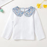 Toddler Girls Collared T Shirt - Little Bambini Boutique