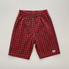 Boys Elasticated Waist Plaid Shorts - Little Bambini Boutique