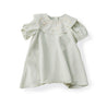 Girls Cotton Embroidered Puff Sleeve Dress - Little Bambini Boutique