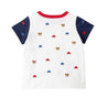 Boys Embroidered Short Sleeve T Shirt - Little Bambini Boutique
