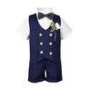 Boys Formal Shorts, Shirt, Vest Suit - Little Bambini Boutique