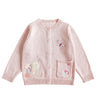 Girls Appliqued Embroidered Easter Cardigan - Little Bambini Boutique