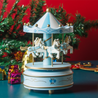 Christmas Musical Carousel- Burrawang Blue