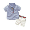 Childrens Boys Short Shirt Set - Little Bambini Boutique