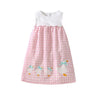 Applique Duck Gingham Easter Dress - Little Bambini Boutique