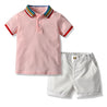 Boys Childrens Polo Shirt Shorts Set - Little Bambini Boutique