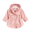 Girls Hooded Trench Coat - Little Bambini Boutique