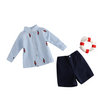 Baby Toddler Boys Chambray Shirt Shorts Set - Little Bambini Boutique