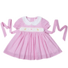 Baby Girls Embroidered Smocked Dress - Little Bambini Boutique