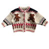 Baby Childrens Teddy Bear Cardigan - Little Bambini Boutique
