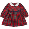 Toddler Long Sleeve Tartan Dress - Little Bambini Boutique