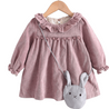 Baby Toddler Long Sleeve Corduroy Dress - Little Bambini Boutique