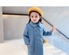 Children Girl's Woollen Coat - Little Bambini Boutique